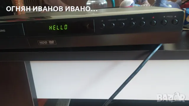 LG RH255 DVD HDD Recorder Player 80GB, снимка 4 - Плейъри, домашно кино, прожектори - 47018199