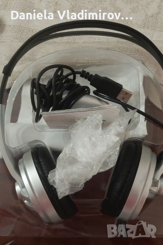 Слушалки за компютър.Чисто нови. 