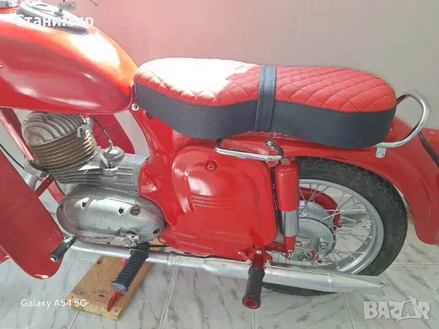 Ява 175 57г- реставрирана с табелка и договор със собственика, снимка 6 - Мотоциклети и мототехника - 49897972