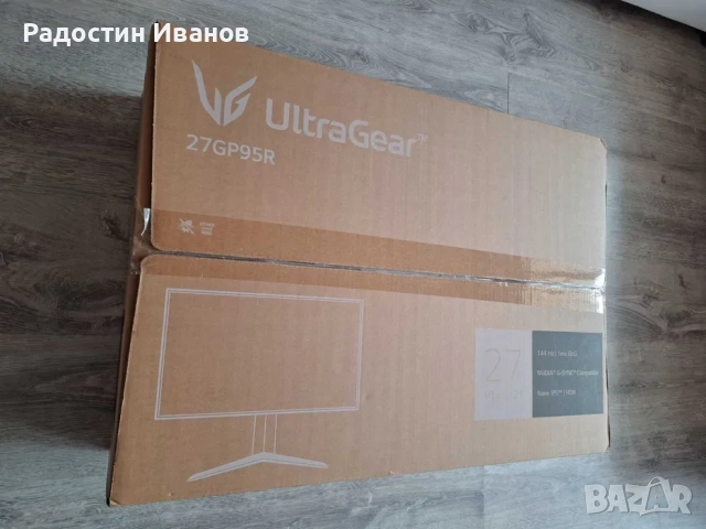 Чисто нов монитор: LG UltraGear 27GP95R, снимка 9 - Монитори - 52531686