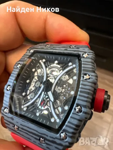 Мъжки Часовник Richard Mille, снимка 4 - Мъжки - 47813294