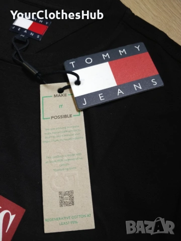 НОВА Tommy Jeans M size Мъжка тениска, снимка 3 - Тениски - 53656509