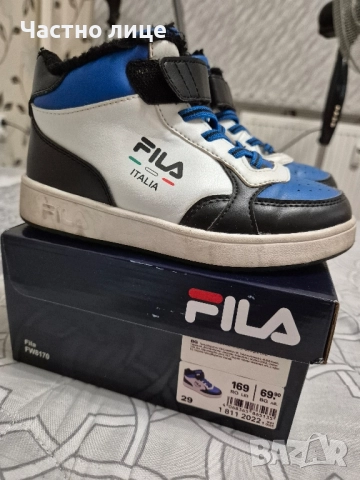 Детски обувки с пух FILA, снимка 4 - Детски маратонки - 51713475