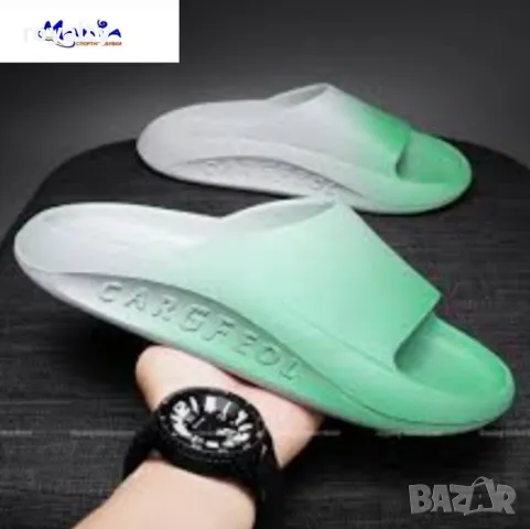 Мъжки олекотени чехли на дебело ходило Различни цветове , снимка 2 - Джапанки - 49963539