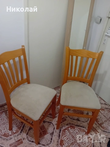 Дървени столове , снимка 3 - Столове - 53810225