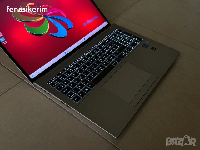 16.0' 120Hz 4K+ DreamColor i7-12800HX HP Zbook Fury G9 64GB DDR5/1TB NVMe/RTX A3000 12GB/1г Гаранция, снимка 6 - Лаптопи за работа - 52546160