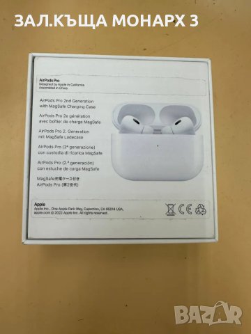 слушалки Apple AirPods Pro 2gen/В КУТИЯ, снимка 10 - Резервни части за телефони - 49500826