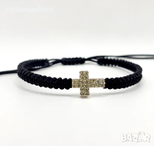 Гривни с кръст - Стил с послание, снимка 2 - Гривни - 50719192