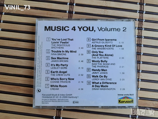 The Original Music 4 You - Hit Collection Volume 2, снимка 3 - CD дискове - 50544619