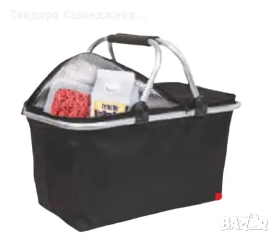 Сгъваема термична кошница с цип - За пикник или за пазар, снимка 1