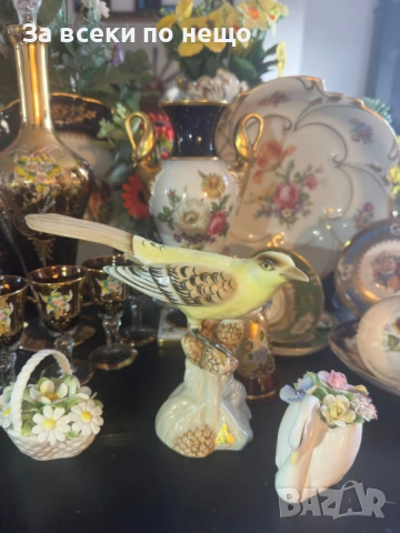 Royal Dux Czechoslovakia Circa 1955 - прекрасна птица Код P2053