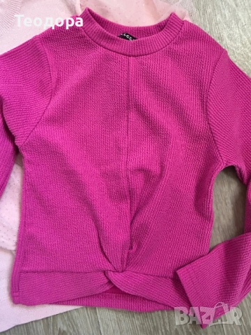 2 розови блузки , снимка 6 - Детски Блузи и туники - 53580139