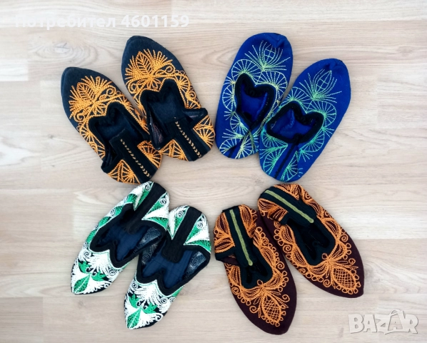 Нови везани терлици , снимка 3 - Антикварни и старинни предмети - 52772153