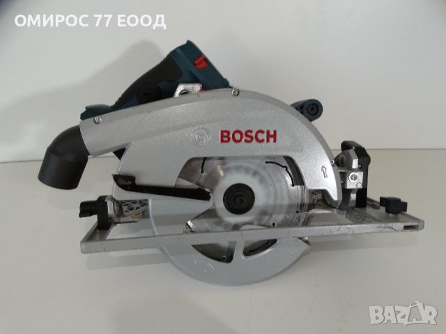 Bosch GKS 18V - 68 + 4.0 Ah - Акумулаторен циркуляр + линеал 1600 мм, снимка 5 - Други инструменти - 46291071