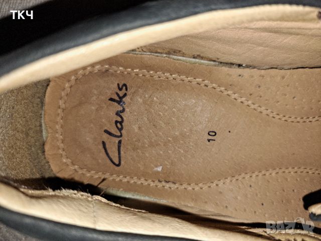 Clarks № 44 мъжки обувки естествена кожа, снимка 8 - Ежедневни обувки - 45270402