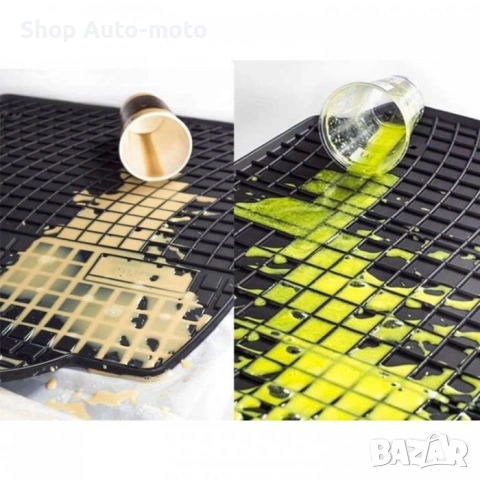 Гумени стелки Automat-За Audi Q3 I (2011-2018), снимка 4 - Аксесоари и консумативи - 53122664