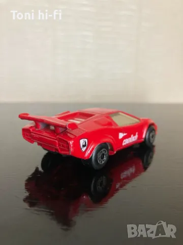 Matchbox 1985 Lamborghini Countach LP500S Red vintage retro, снимка 2 - Коли, камиони, мотори, писти - 47113772