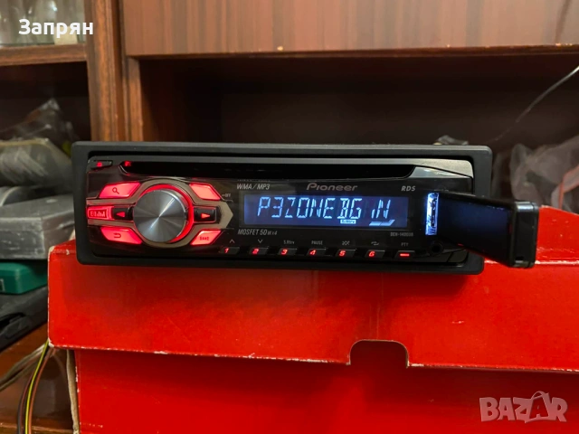 Авто Сд плеър Пайнер/Pioneer Сд/Мп3/УСБ и Аукс, снимка 7 - Аксесоари и консумативи - 53251554