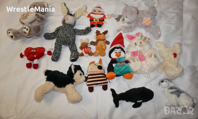 Лот от 14 Плюшени Играчки