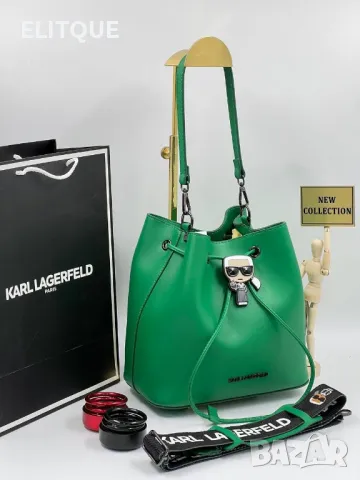 чанти тип раница karl lagerfeld , снимка 14 - Раници - 48507357