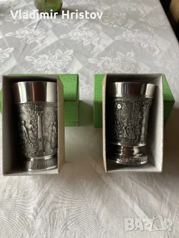 Калаени чаши, снимка 2 - Антикварни и старинни предмети - 50407849