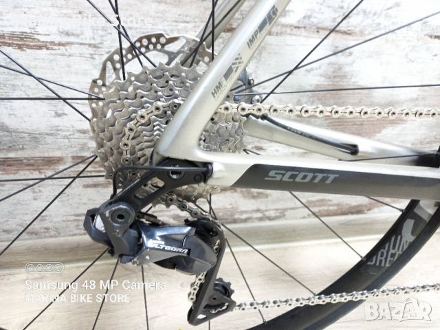 Карбонов шосеен велосипед Scott Addict RC 15 Ultegra DI2 Disc Fulcrum , снимка 8 - Велосипеди - 41647942