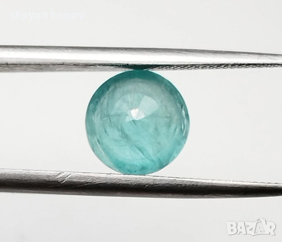 Ултра рядък естествен необработен грандидиерит 1,46 карата! Сертификат!, снимка 6 - Други - 54161066