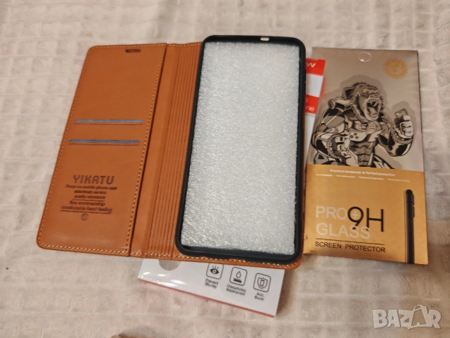 Калъф + стъклен протектор Samsung Galaxy A23 5G нов комплект