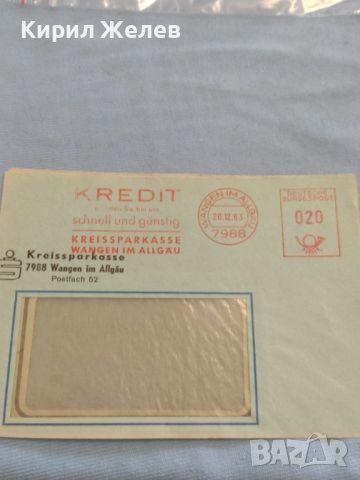 Два стари пощенски пликове с марки и печати Германия за КОЛЕКЦИЯ ДЕКОРАЦИЯ 45749, снимка 2 - Филателия - 46415402