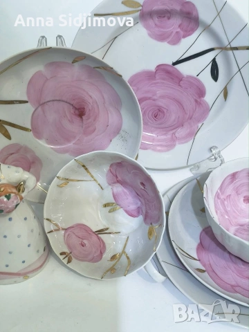 Руски порцелан Дулево , снимка 3 - Чаши - 53864637