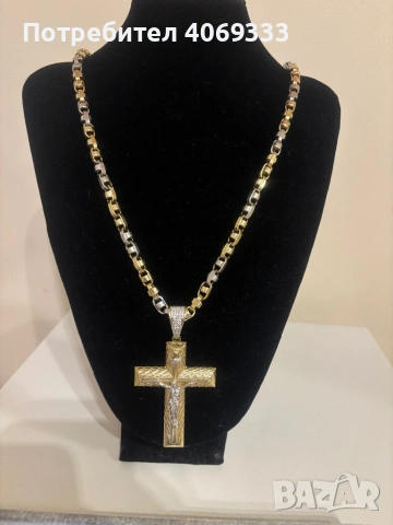 Златен ланец 37.03гр 14к 66см, снимка 9 - Колиета, медальони, синджири - 54175786