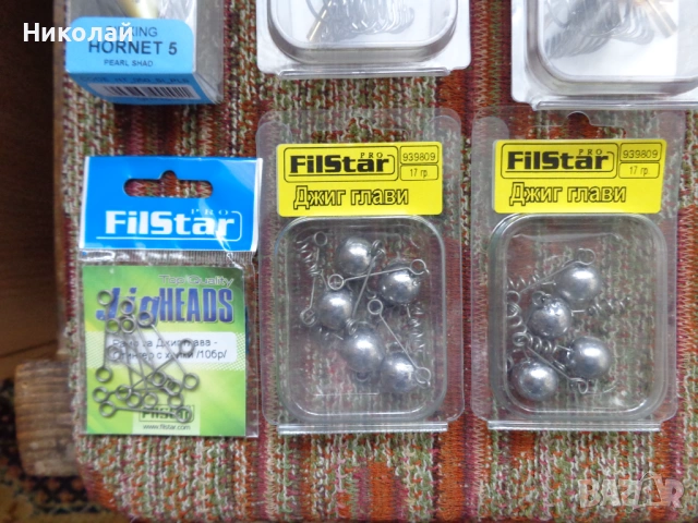 Джиг глави,силикони,воблер,тройни куки., снимка 4 - Такъми - 52502795