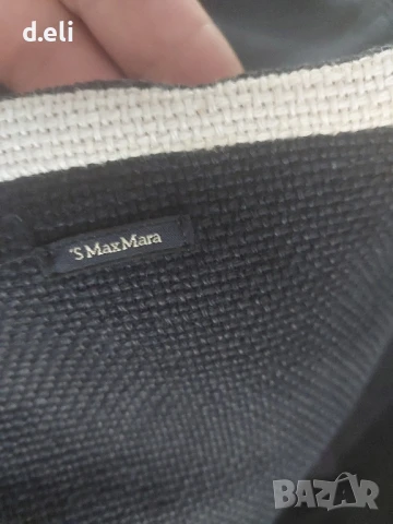 Max Mara Original Size M 100% Лен Ново манто, снимка 6 - Палта, манта - 51284818