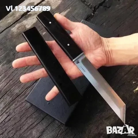 Качествен японски ТАНТО нож JP01, D2 steel, HRC 58-60, 26 см, снимка 4 - Ножове - 52658132