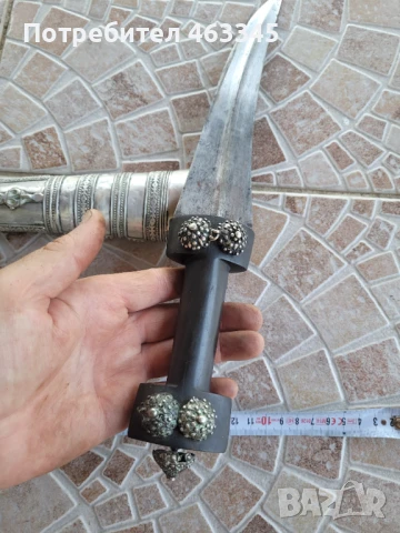 Нож, кама, кинжал, ханджар, снимка 11 - Антикварни и старинни предмети - 51085197