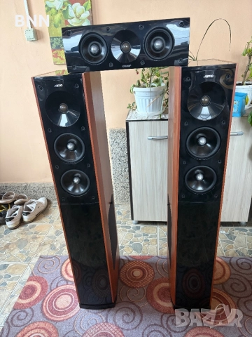 ТОП Комплект Jamo S 606 (Front + Center) – 810W Peak – Като НОВИ