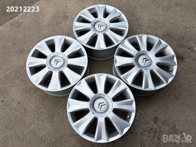 4 броя алуминиеви джанти за Citroen C4,C4 Picasso,Grand C4 Picasso,Berlingo 17, снимка 5 - Гуми и джанти - 53886038