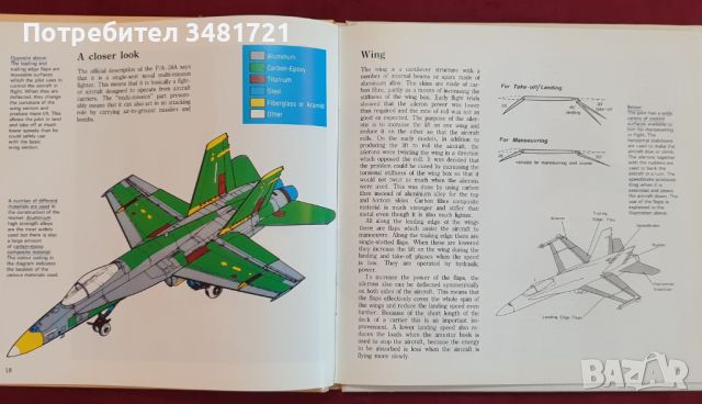 Реактивният изтребител F/A-18 Hornet / How They Work. Jet Fighter F/A-18 Hornet, снимка 3 - Енциклопедии, справочници - 46218765