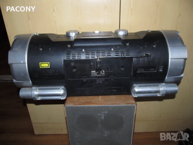 радиокасетофон AEG  - 2 броя  Бумбластер AEG SRR 4317, снимка 4 - Радиокасетофони, транзистори - 51146955