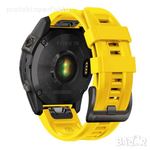 Силиконова каишка за GARMIN FENIX, EPIX, INSTINCT, FORERUNNER, SOLAR, PRO, VENU, снимка 12 - Смарт часовници - 32272599