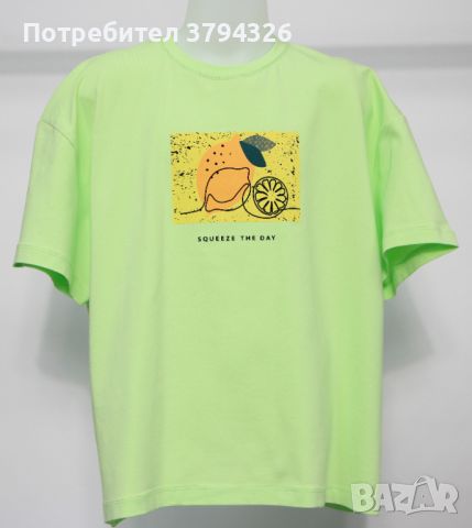 Тениска за момиче CEGISA "Пролет-лято", снимка 2 - Детски тениски и потници - 46448109