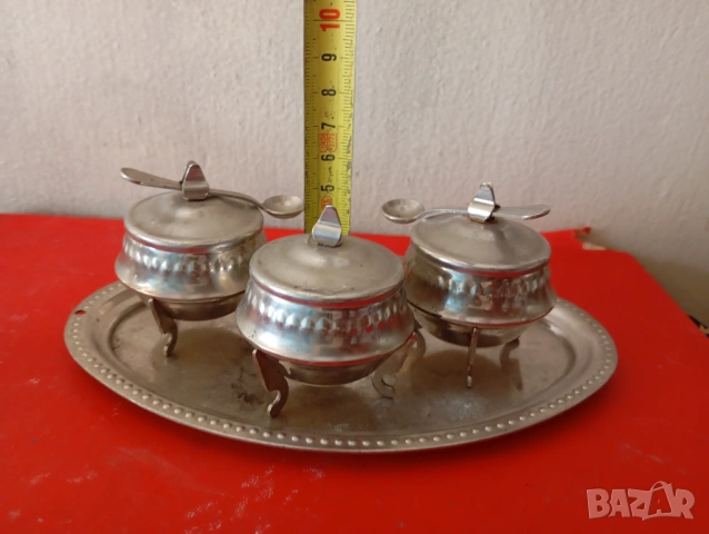 Винтидж комплект за подправки, снимка 2 - Антикварни и старинни предмети - 54243223