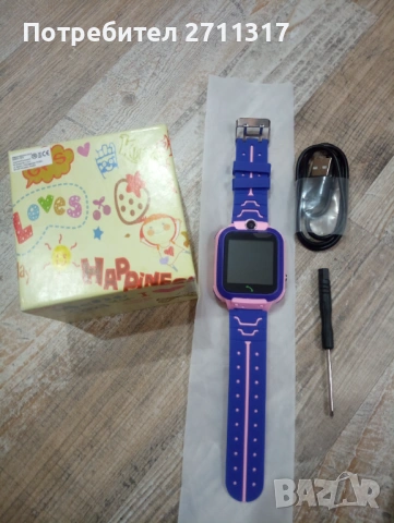 Детски Смарт часовник , Сим карта и камера, местоположение LBS, Водоустойчив