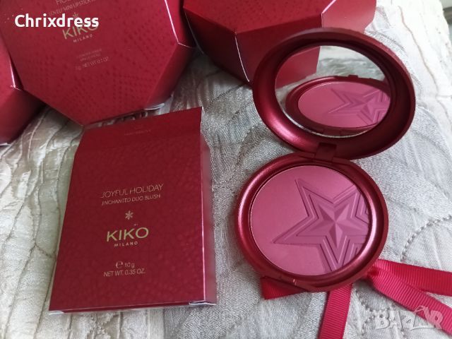 Руж в две покрития: матово и сияещо Kiko Milano , снимка 3 - Декоративна козметика - 45953064