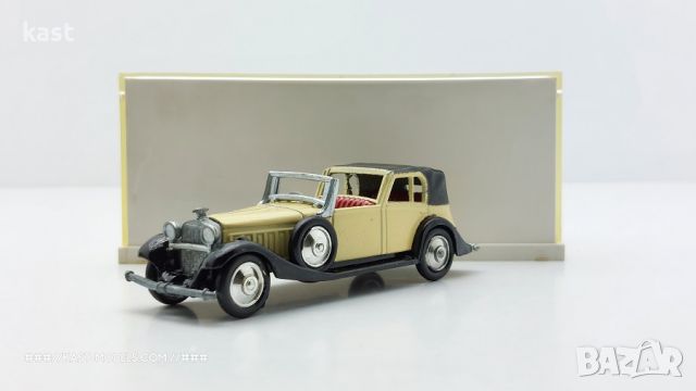 KAST-Models Умален модел на Hispano Suiza Coupe Type J12 RAMI/JMK 1/65 Made in France, снимка 2 - Колекции - 46243070