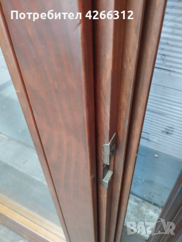 Италианска дървена двойна портала врата., снимка 2 - Други - 51985312