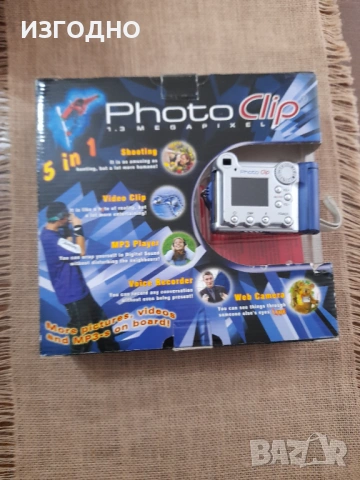 22€ ЦИФРОВ ФОТОАПАРАТ ЗАПАЗЕН ФОТОКЛИП БЪЛГАРСКИ