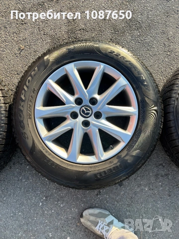 Оригинални джанти за Мазда - 17, снимка 7 - Гуми и джанти - 53306670