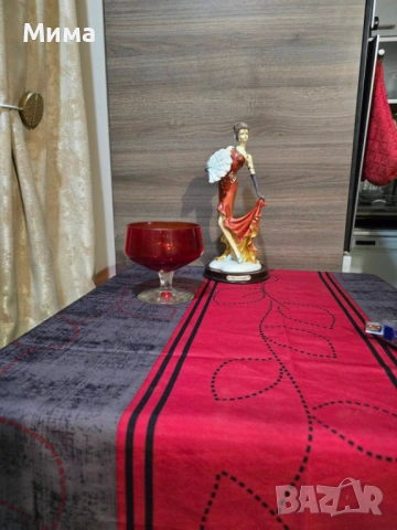 Голяма чаша от цветно стъкло, снимка 5 - Чаши - 53095339