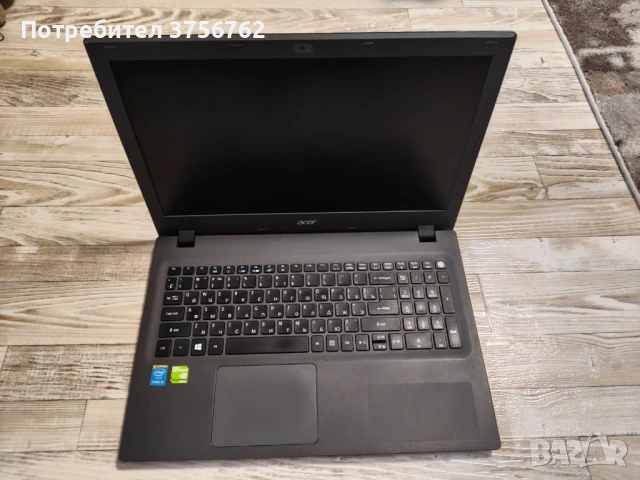 Продавам лаптоп Acer Aspire E5-573G-55WA екран 15,6 инча, снимка 2 - Лаптопи за дома - 50486442